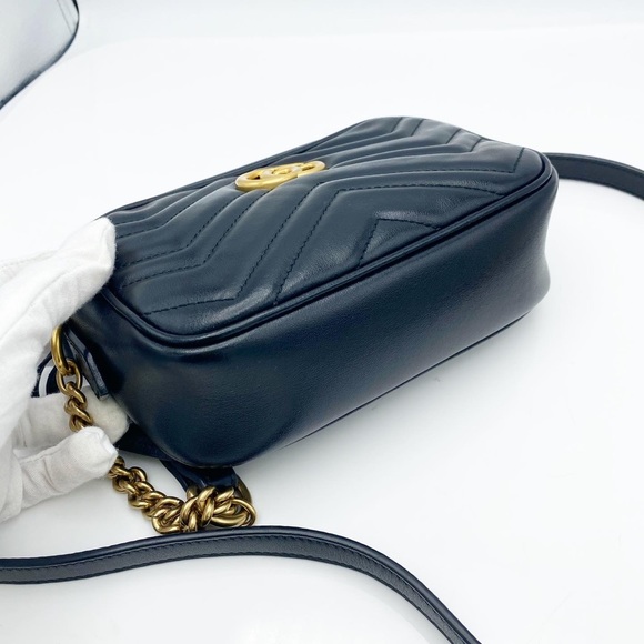 Authentic Gucci Marmont Mini Black - Picture 3 of 8